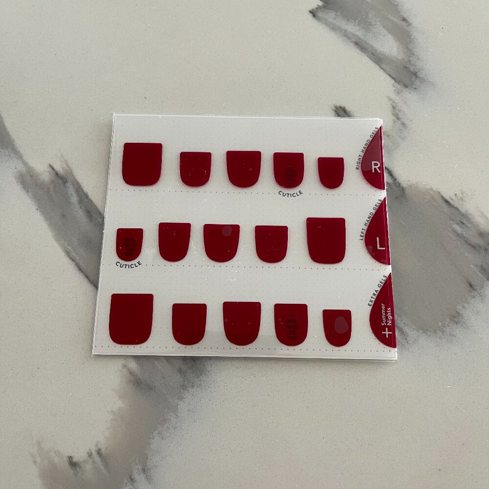 ManiMe Stick-On Gel Manicure - Summer Nights